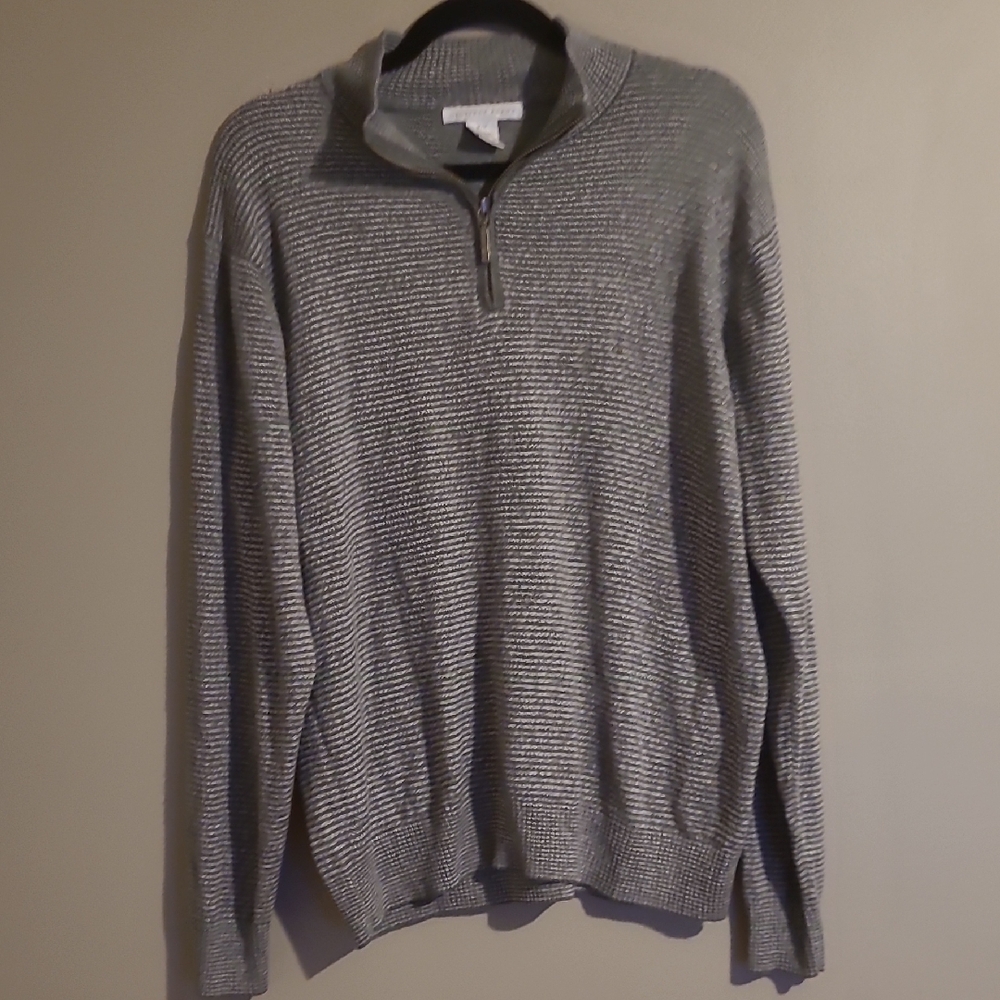 Geoffrey Beene Gray Men's Sweater Size M